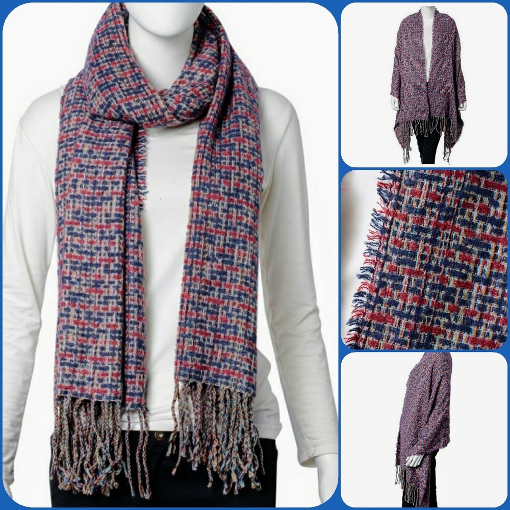 Multi Tasking Convertible Scarf\ Shawl \ Blanket